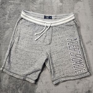 Abercrombie Fitch Y2K Sweat Shorts Mens Large Lounge Drawstring Athletic Fleece